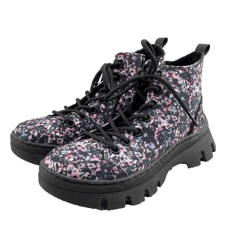 Skechers Street Los Angeles Roadies Surge-Lotsa Flowers Women's 5.5 Sneaker Boot